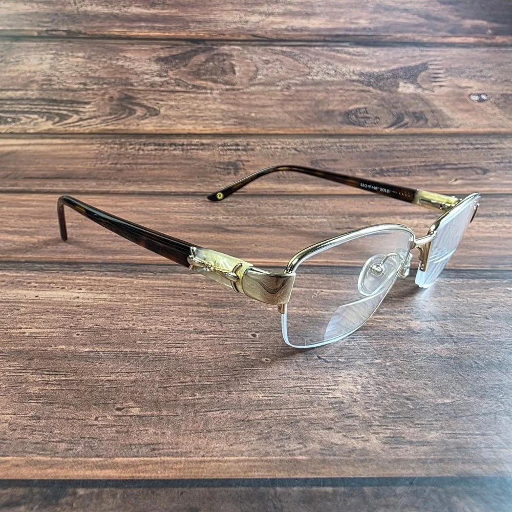 Valerie Spencer Women's Gold‎ Rimless 53mm Eyeglass Frames
